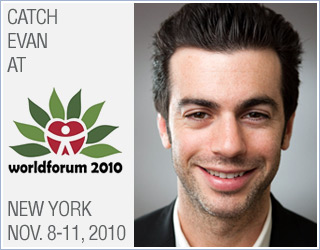 catch evan at the world forum 2010